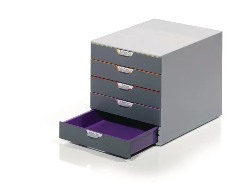 DURABLE Schubladenbox Varicolor 5
