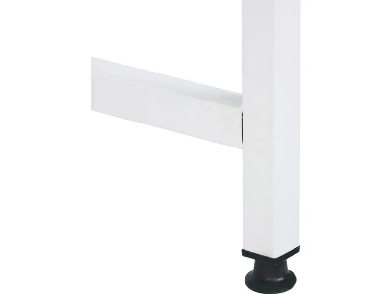 relaxdays Konsolentisch 80 x 120 x 40 cm Weiss/Natur