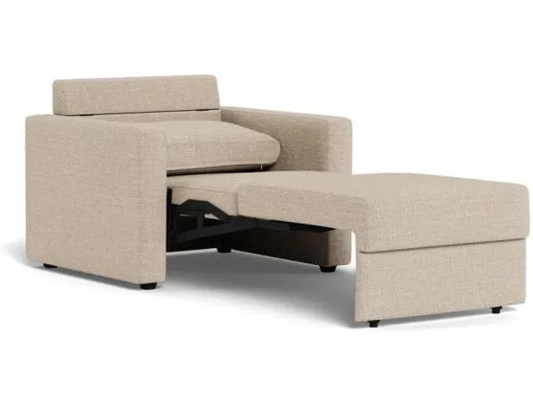 AC Design Sessel Fleury Beige, 105 x 88 x 85 cm