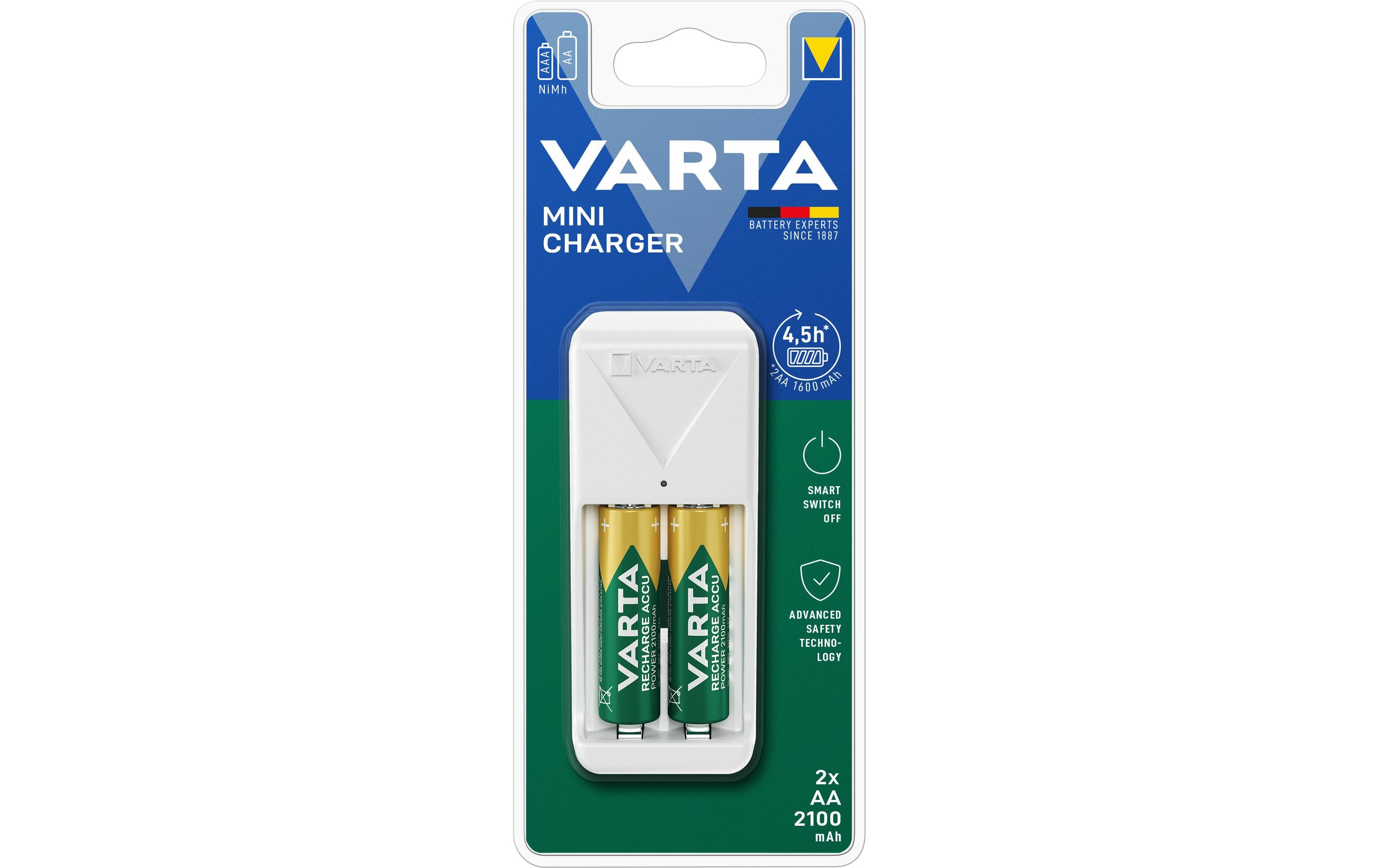 Varta Ladegerät Mini Charger 2x AA