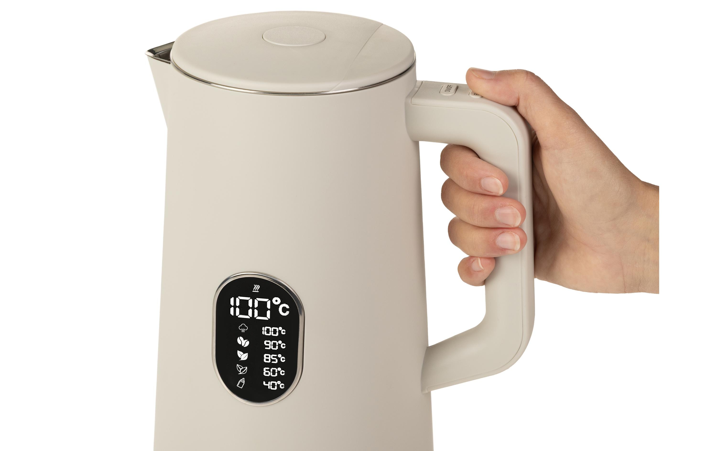 FURBER Wasserkocher Veloce, 1.5 L, Beige