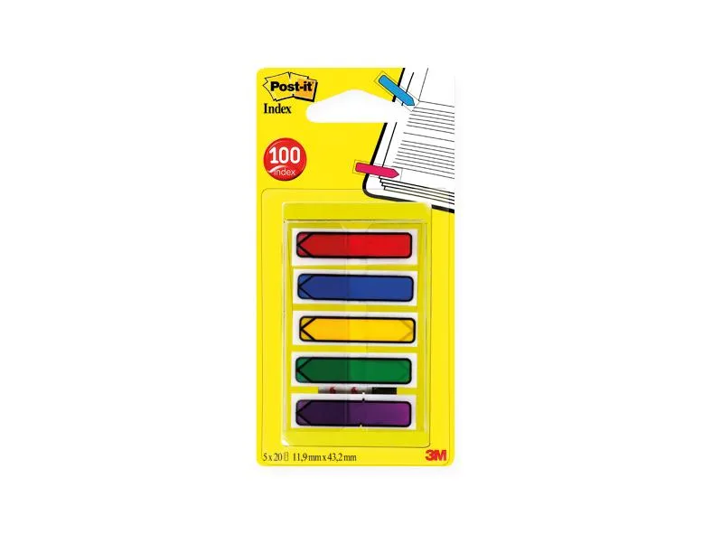Post-it Page Marker Post-it Index Pfeile 11.9 x 43.2 mm, mehrfarbig