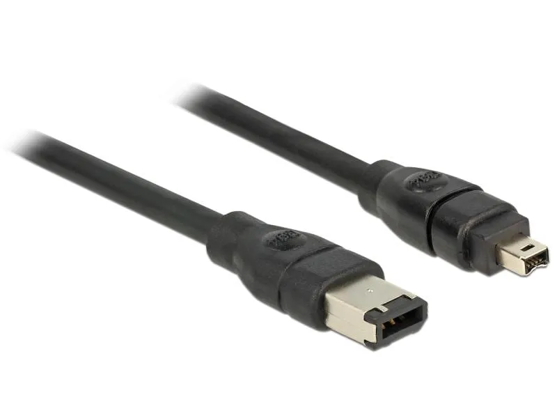 Delock FireWire-Kabel 400Mbps 6Pin-4Pin 1 m
