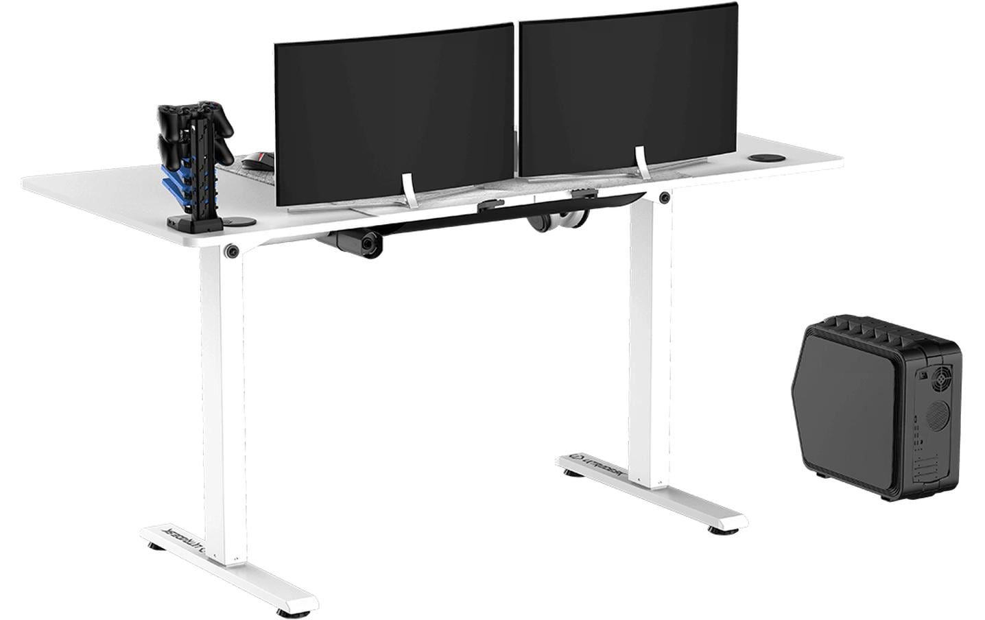 Ultradesk Gaming Tisch Level V2 Weiss