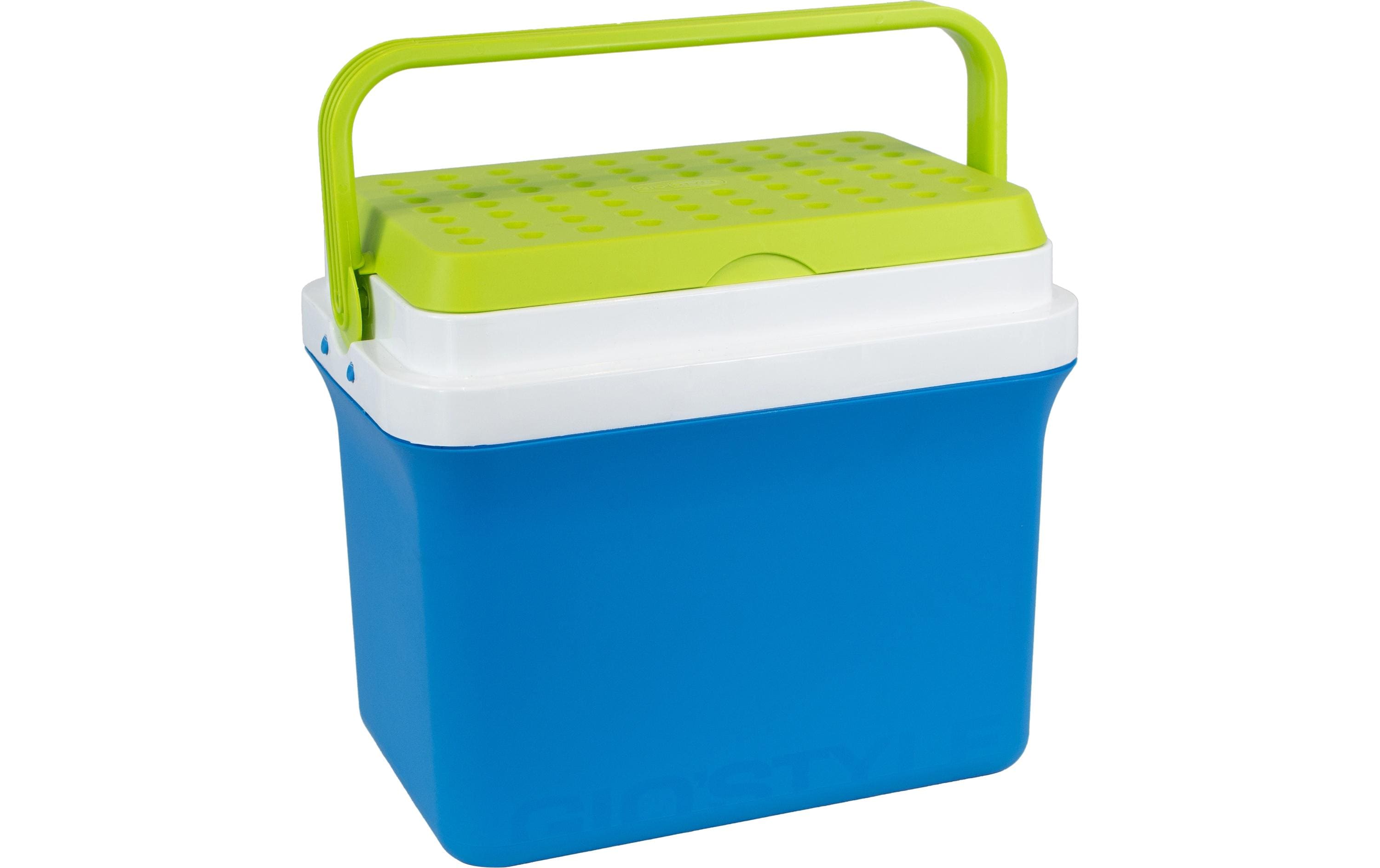 GIO STYLE Kühlbox Fiesta 20 + 19.5 L, Blau/Grün