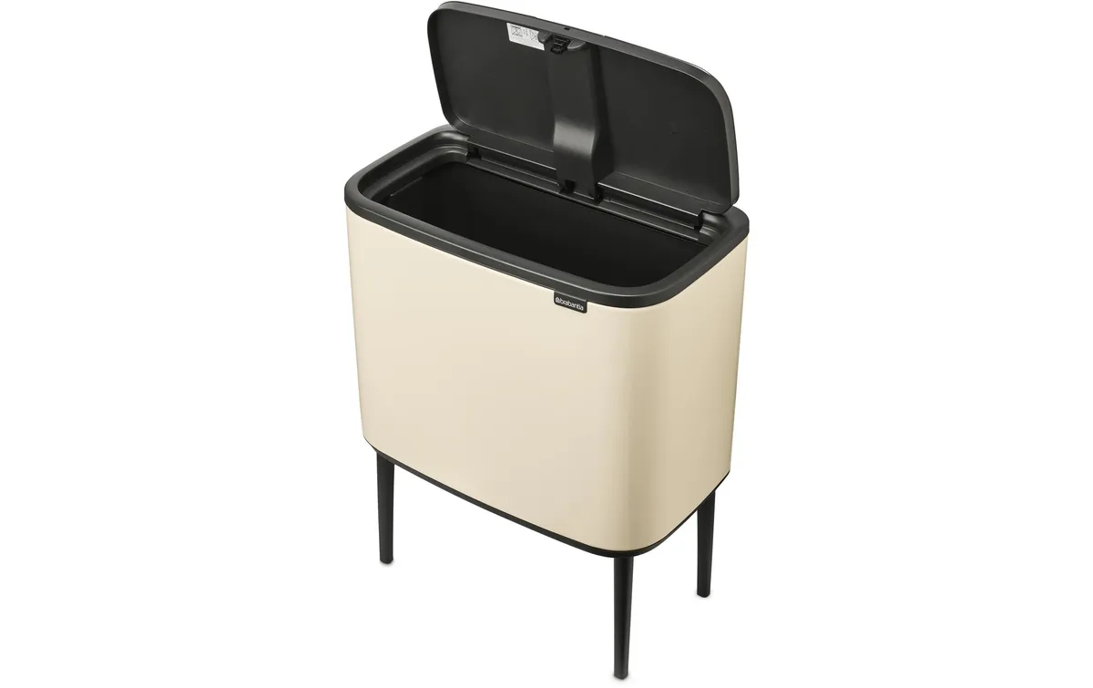 Brabantia Recyclingbehälter Bo Touch Bin 36 l, Hellbeige Brabantia Recyclingbehälter Bo Touch Bin 36 l, Hellbeige