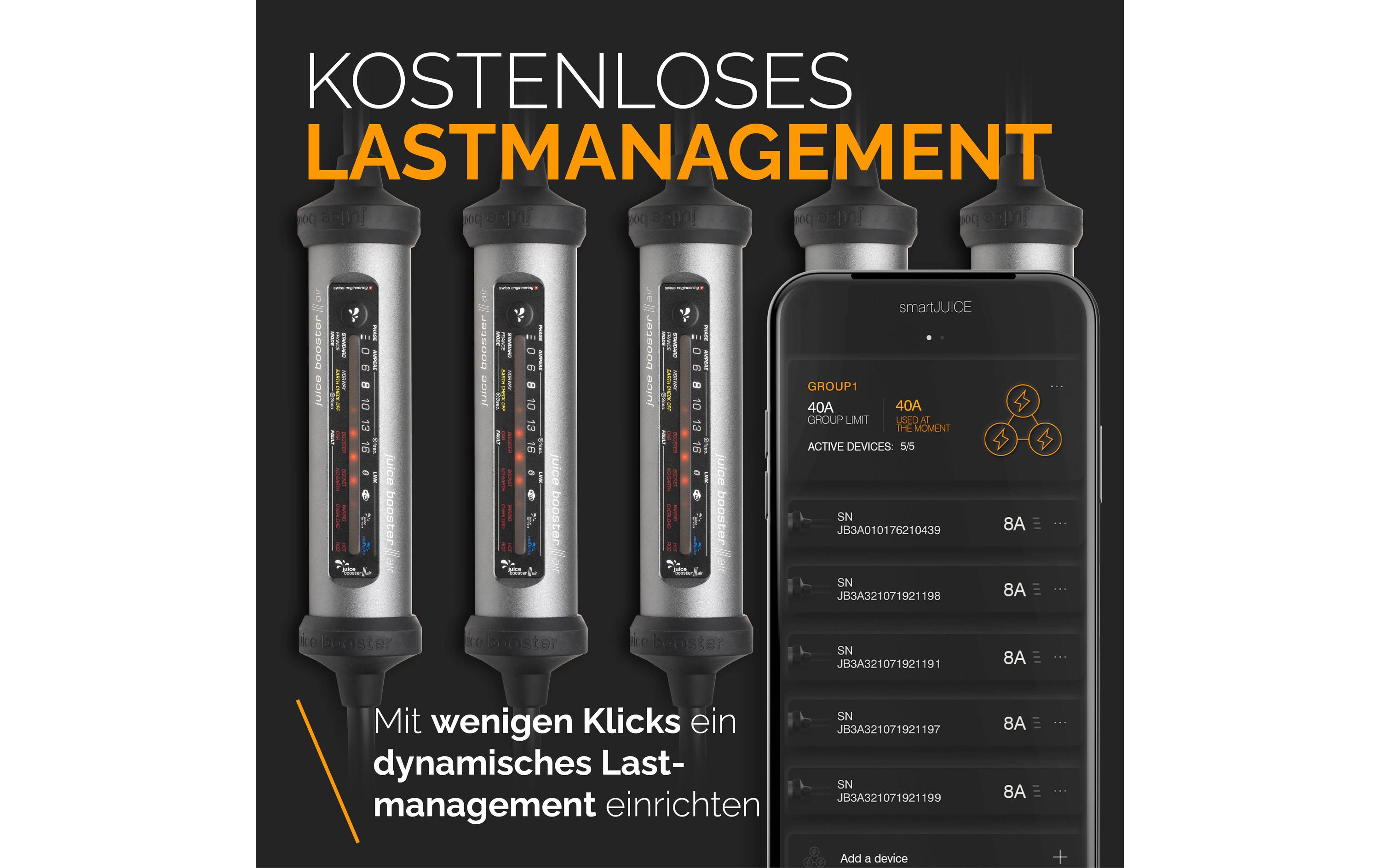 Juice Technology Mobile Wallbox JUICE BOOSTER 3 air Swiss Basic Set