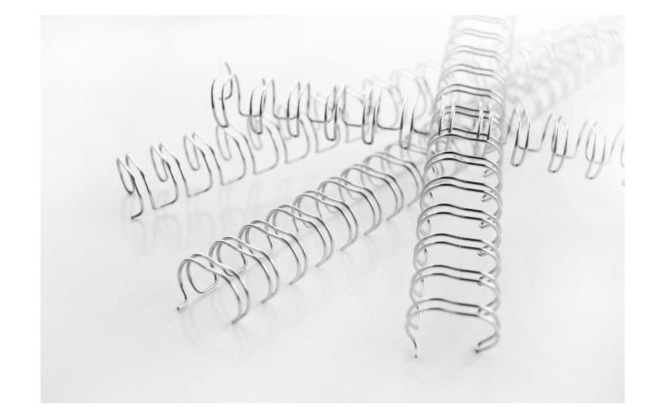 GBC Binderücken Draht 8 mm Schwarz, 100 Stück