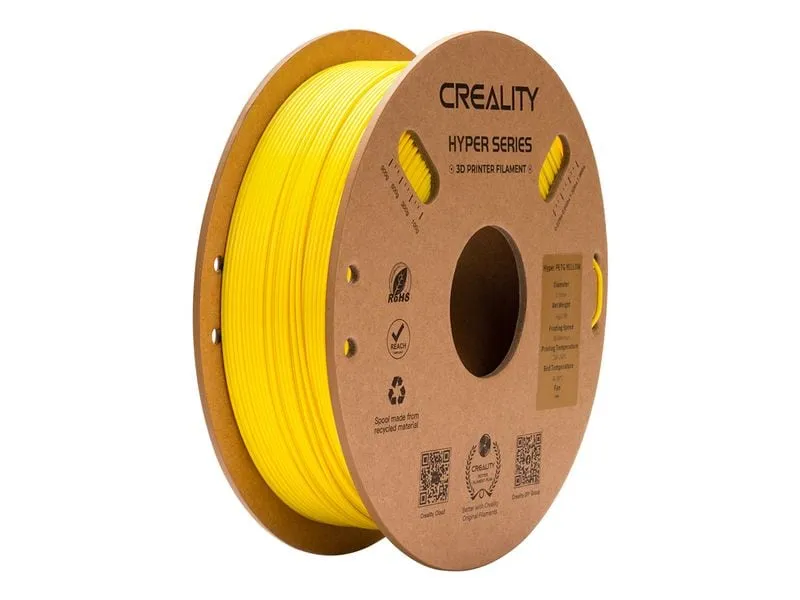 Creality Filament PETG Hyper Gelb, 1.75 mm, 1 kg Creality Filament PETG Hyper Gelb, 1.75 mm, 1 kg