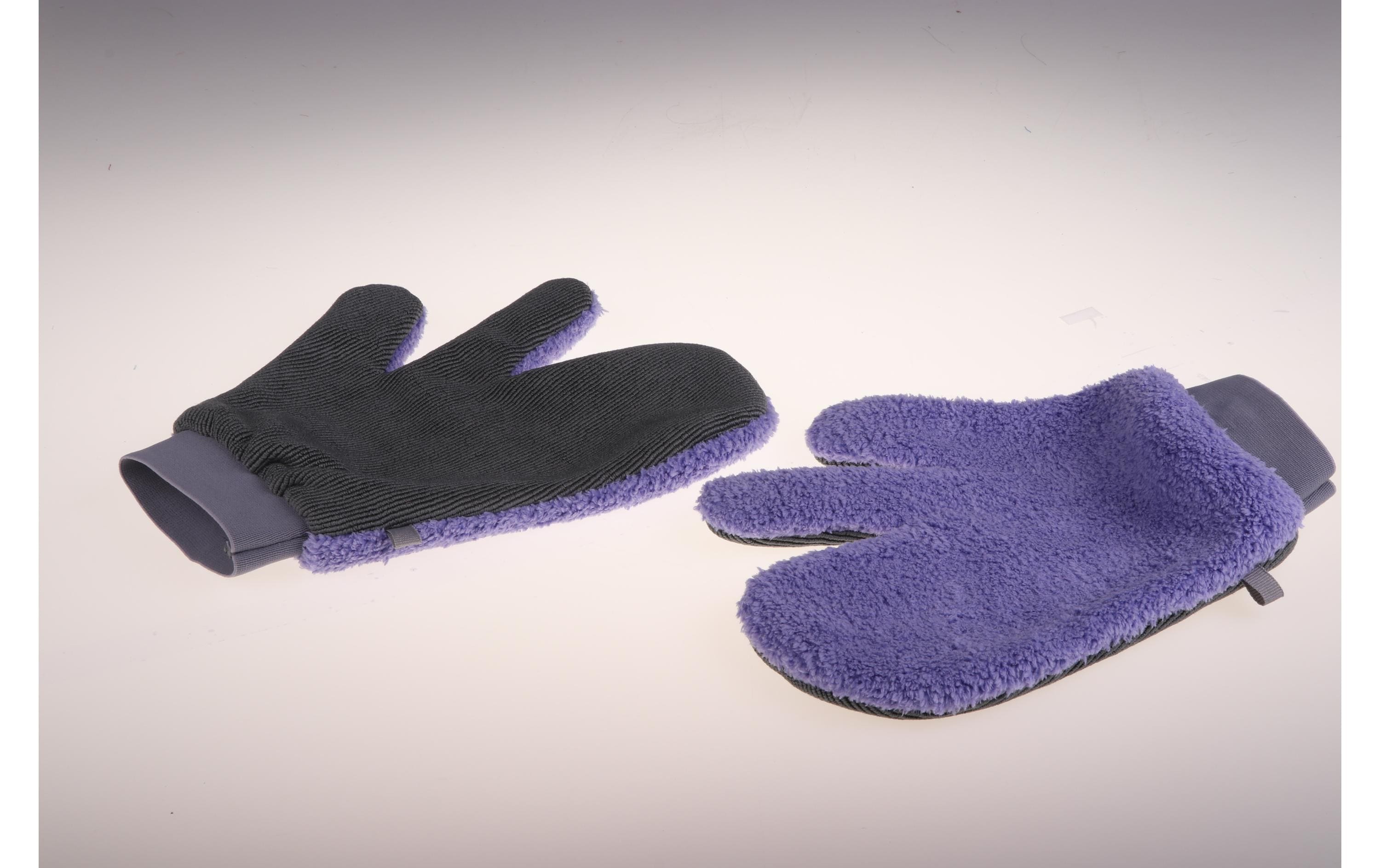 Edi Baur Putzhandschuh Magic Purple 2 Stück, Lila