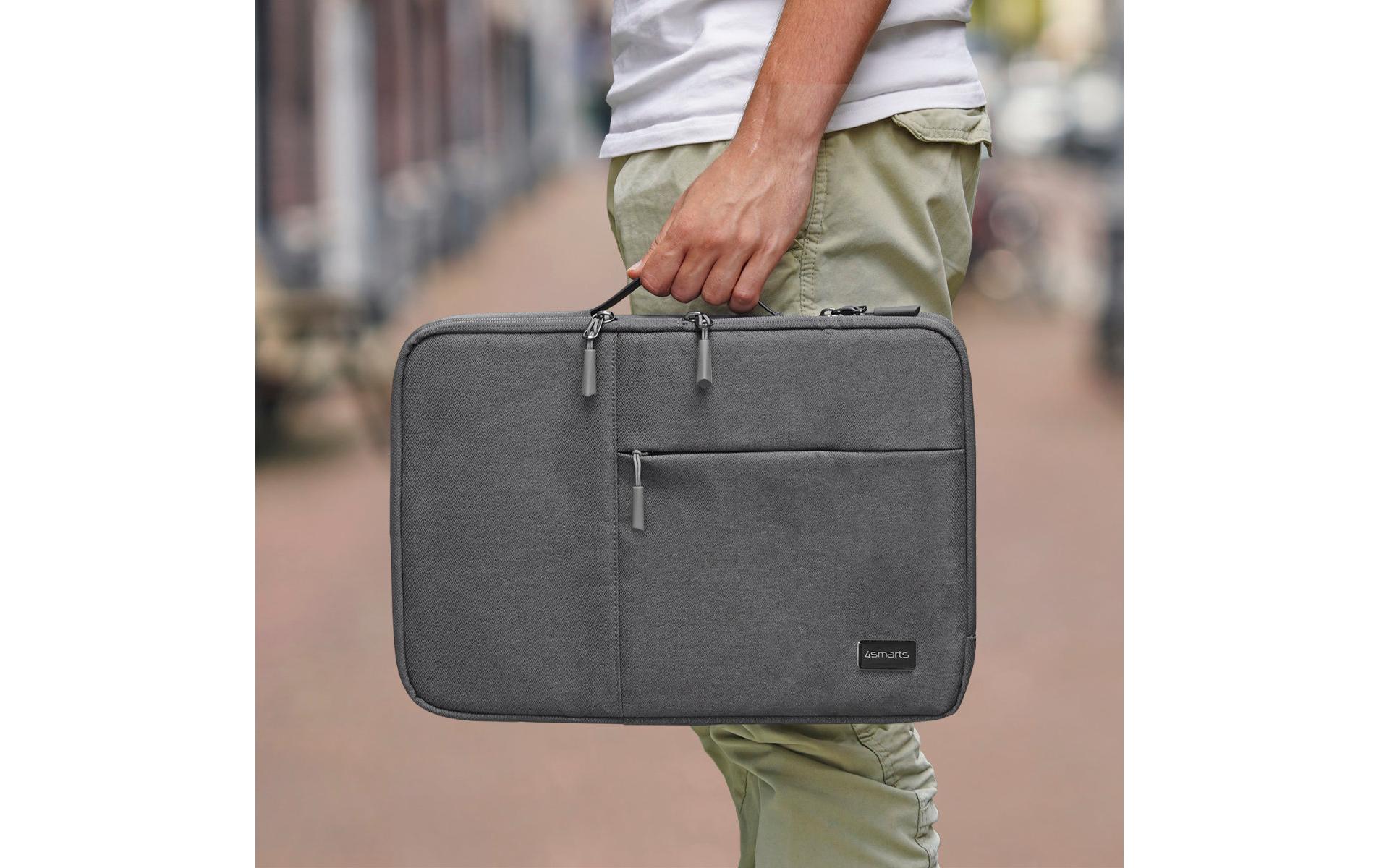 4smarts Notebook-Sleeve AirCushion Multi 15 , Schwarz