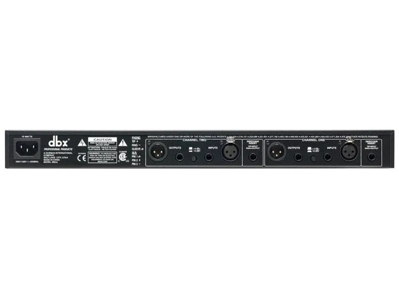 DBX Dynamikprozessor 266XS, Kompressor/Gate