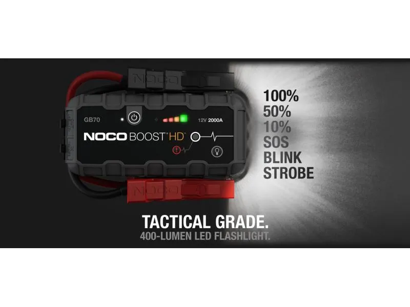 Noco Starterbatterie mit Ladefunktion GB70 12 V 2000A