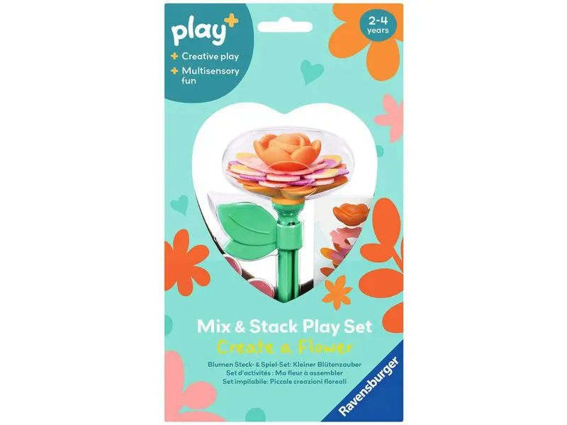 play+ Kleiner Blütenzauber orange