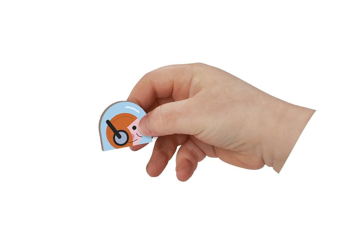 Janod Beschäftigungsspielzeug Magnetbuch Fahrzeuge