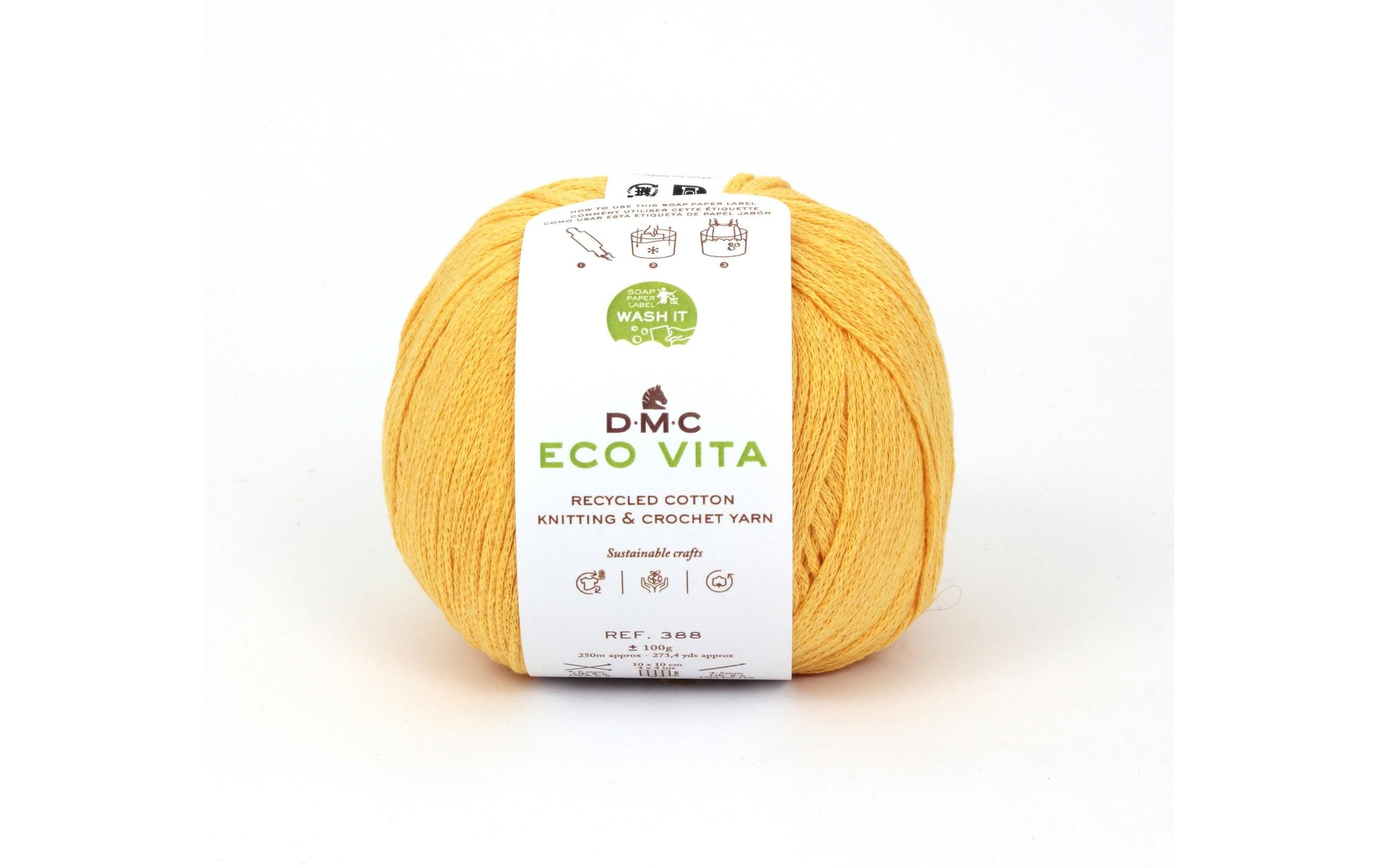 DMC Wolle Eco Vita 100 g, Gelb