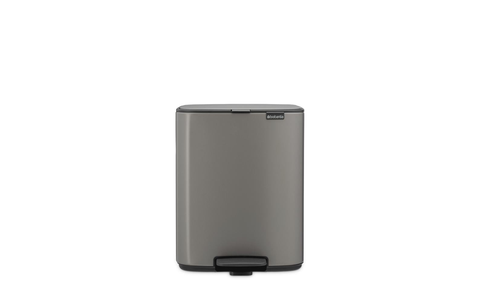 Brabantia Treteimer Bo 12 l, Platin