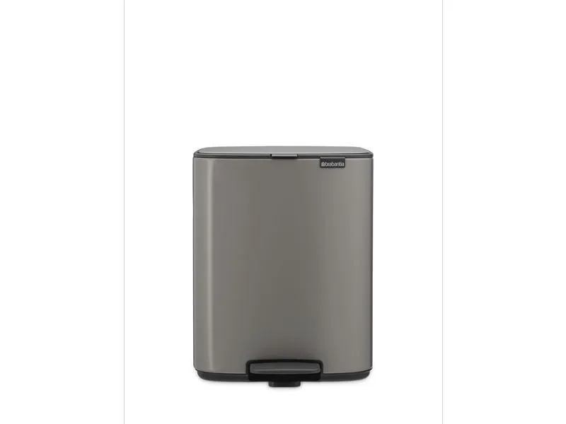 Brabantia Treteimer Bo 12 l, Platin