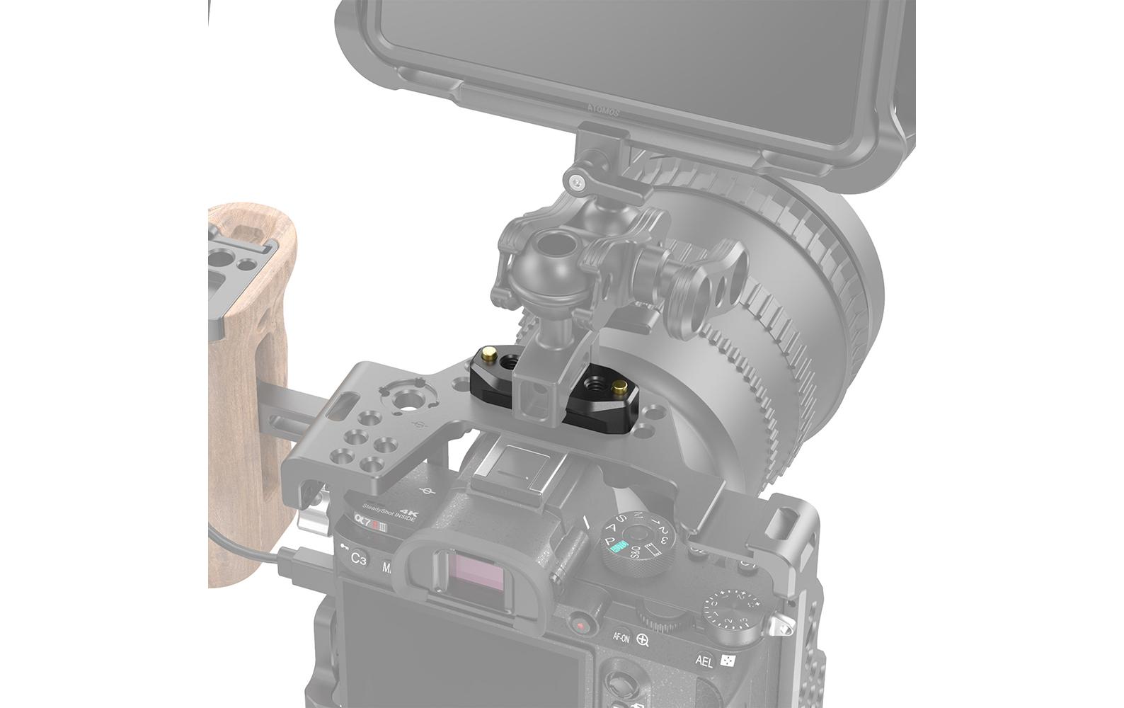 Smallrig NATO-Schiene mit ARRI-Positionierungsschraube 48 mm