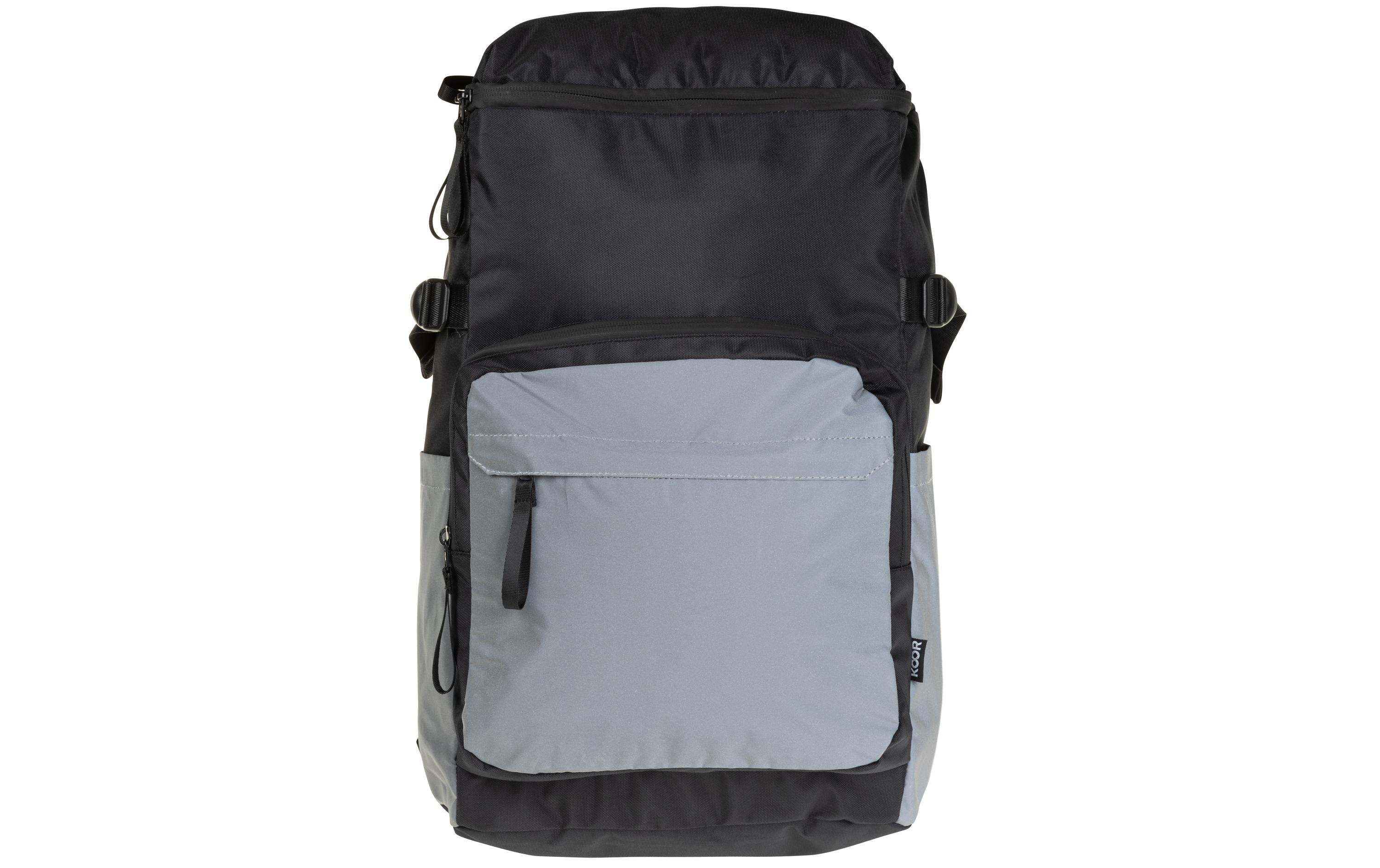 KOOR Rucksack Veedi Reflective 30 l, Schwarz KOOR Rucksack Veedi Reflective 30 l, Schwarz
