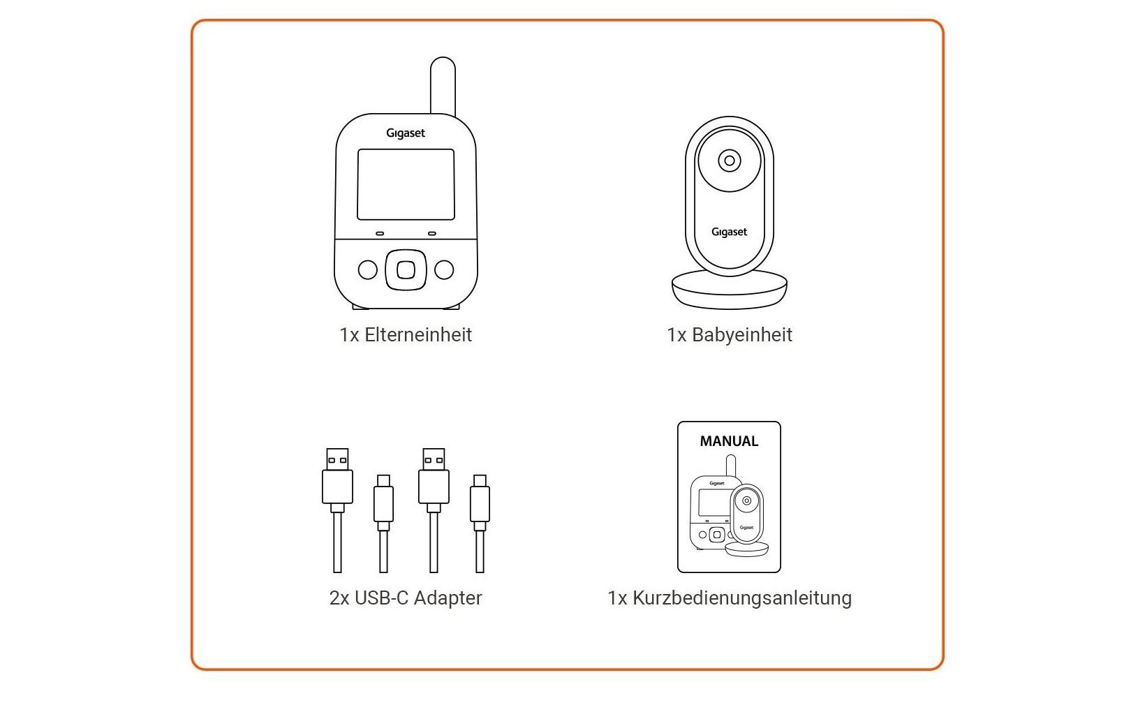 Gigaset Babyphone Baby 300 Video