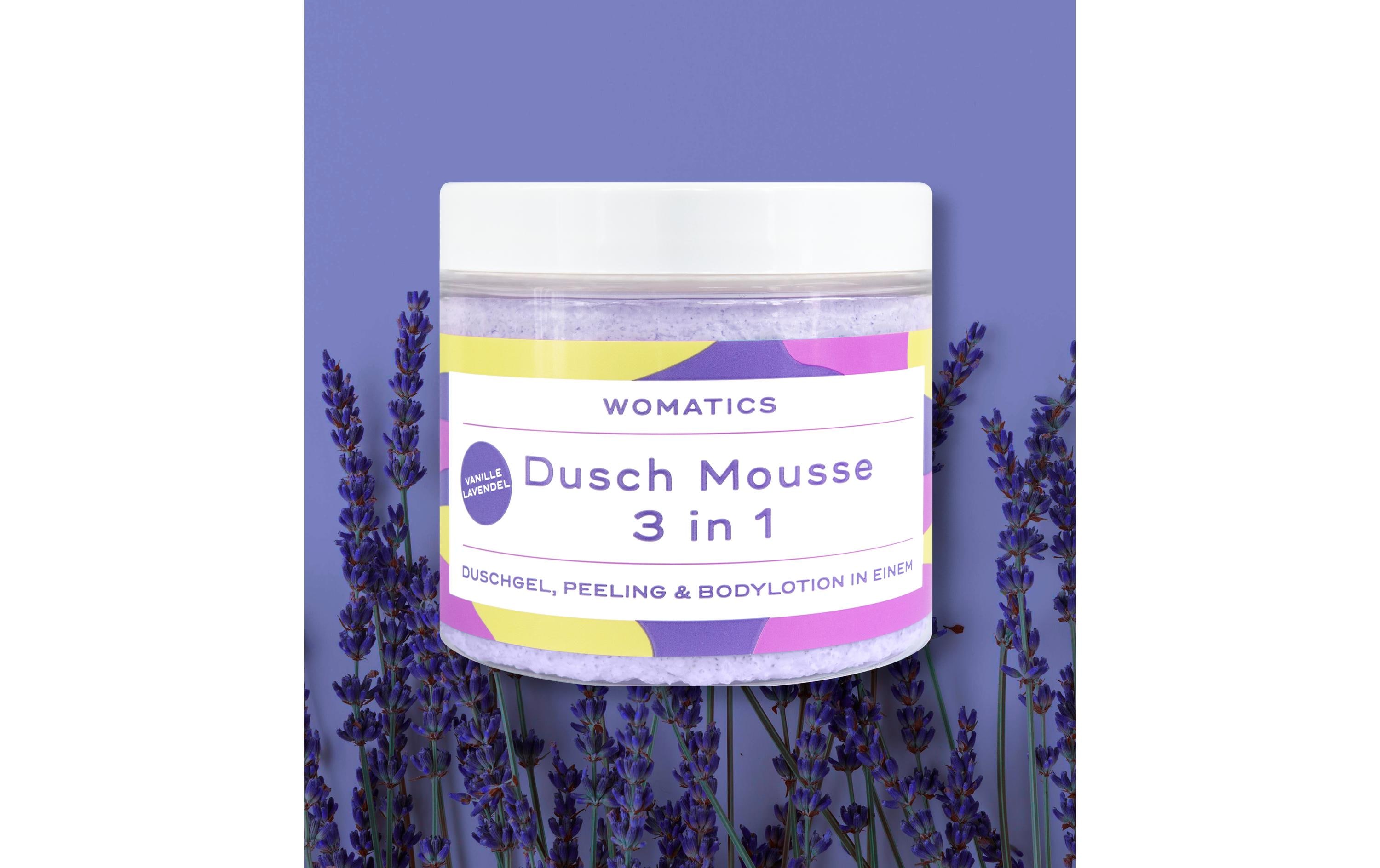 Womatics Dusch Mousse Lavendel