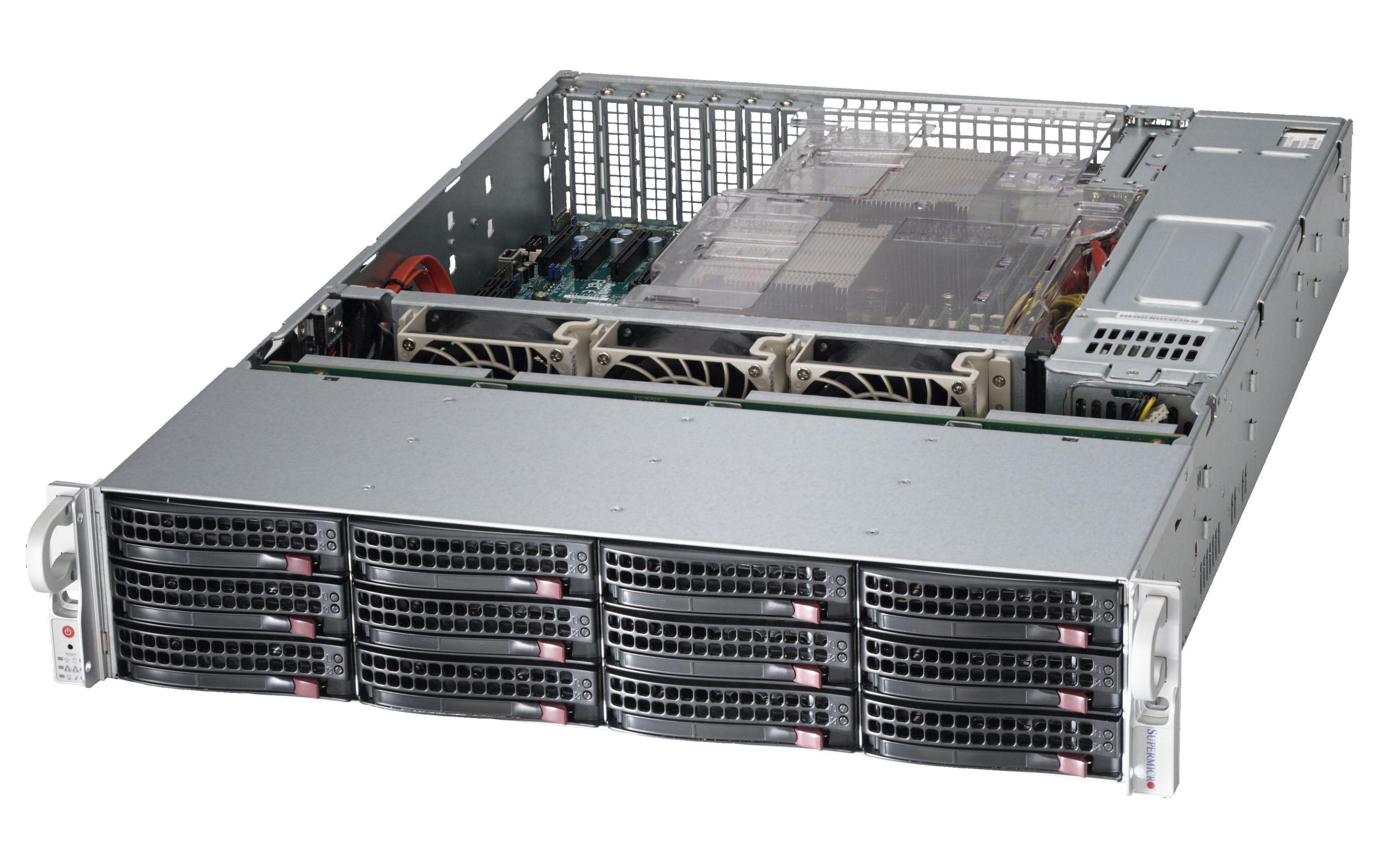 Supermicro Gehäuse 826BE1C4-R1K23LPB Supermicro Gehäuse 826BE1C4-R1K23LPB