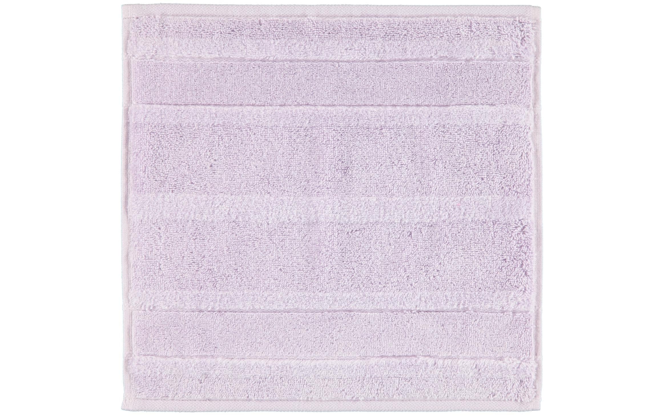 Cawö Waschlappen Noblesse Uni 30 x 30 cm, Lavendel