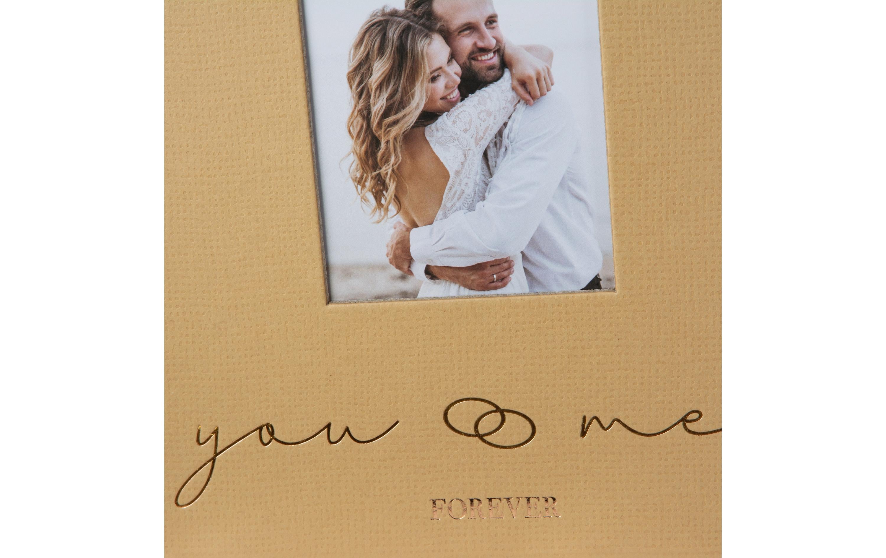 Goldbuch Foto-Gästebuch you & me 29 x 23 cm, 50 Seiten, Braun