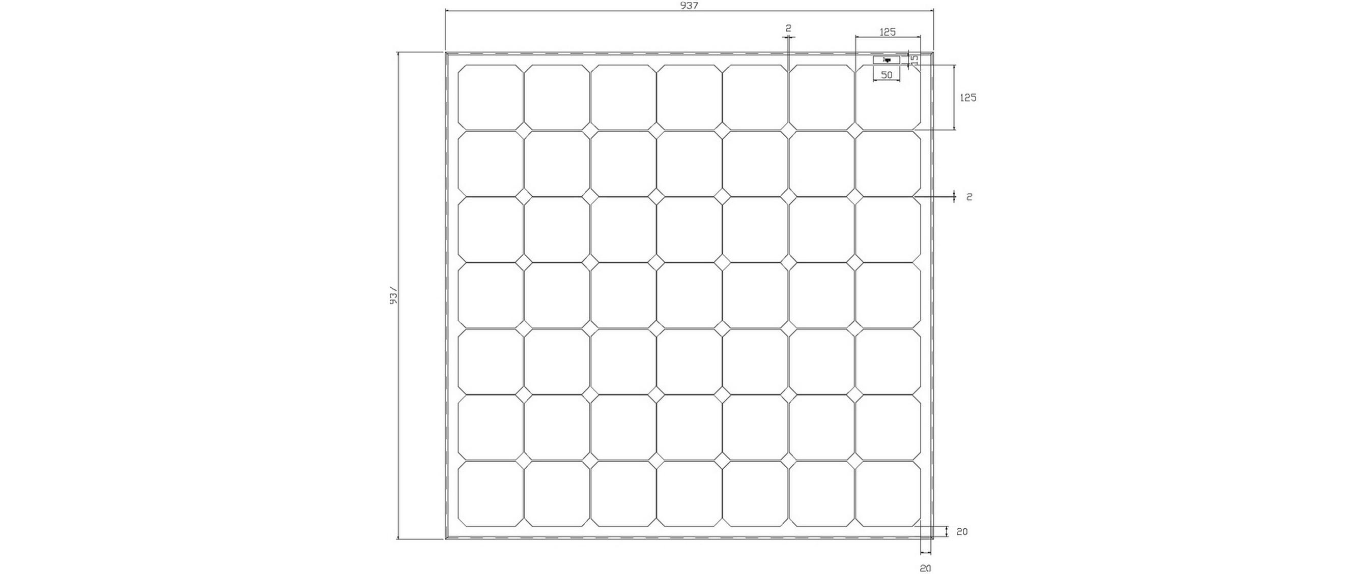 WATTSTUNDE Solarpanel WS190SPS 190 Wp