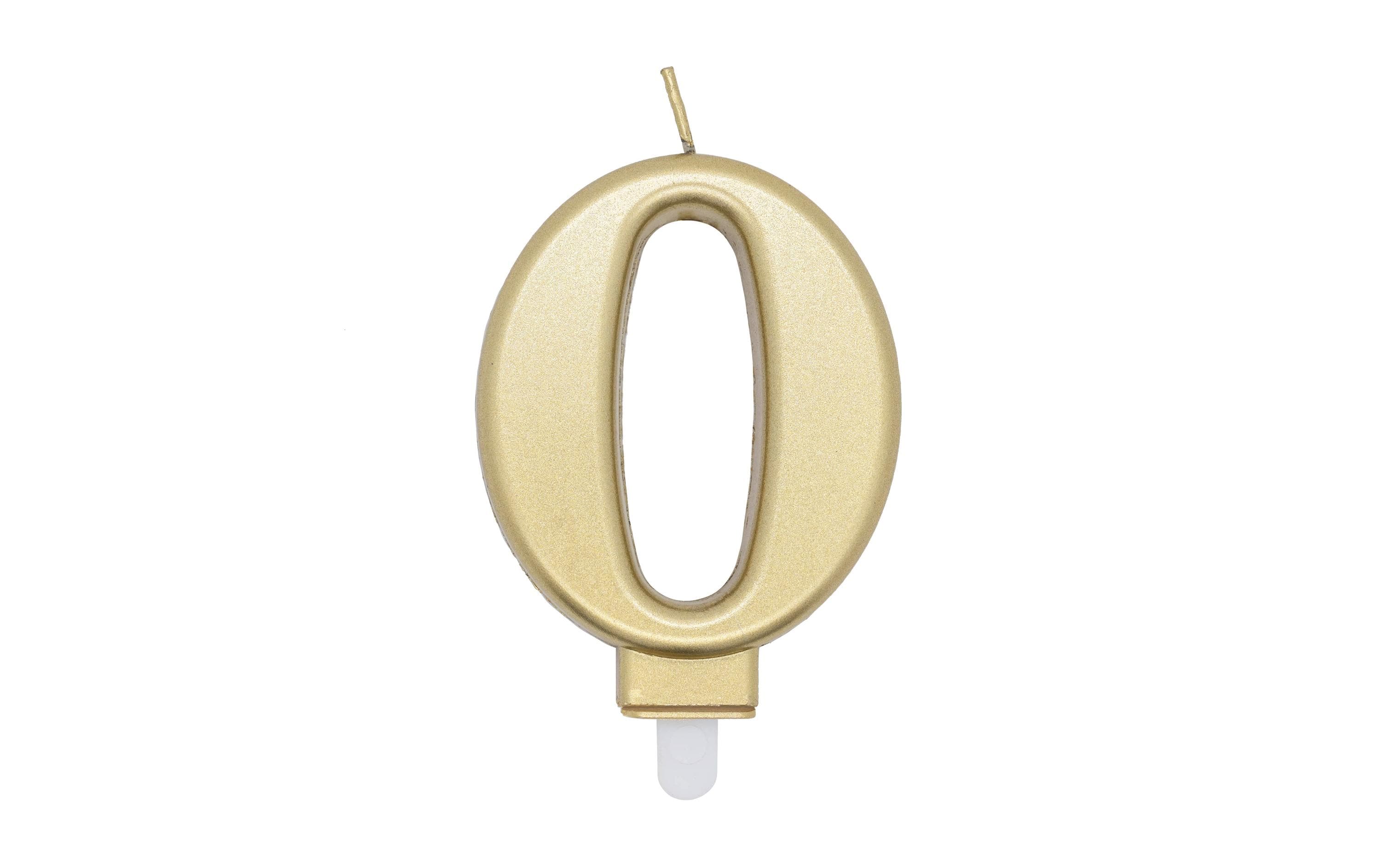 Amscan Zahlenkerze Nummer 0, 1 Stück Amscan Zahlenkerze Nummer 0, 1 Stück