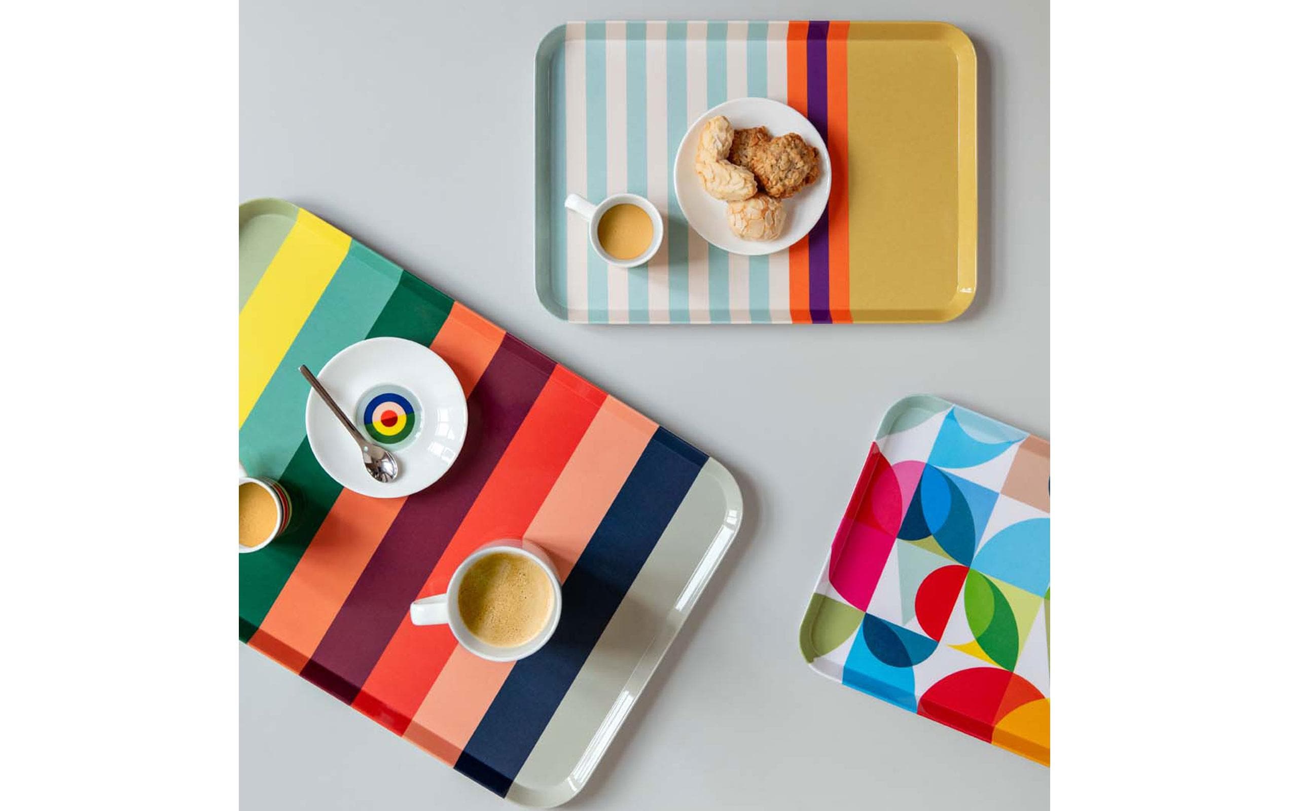 Remember Serviertablett Lorenzo, Mehrfarbig