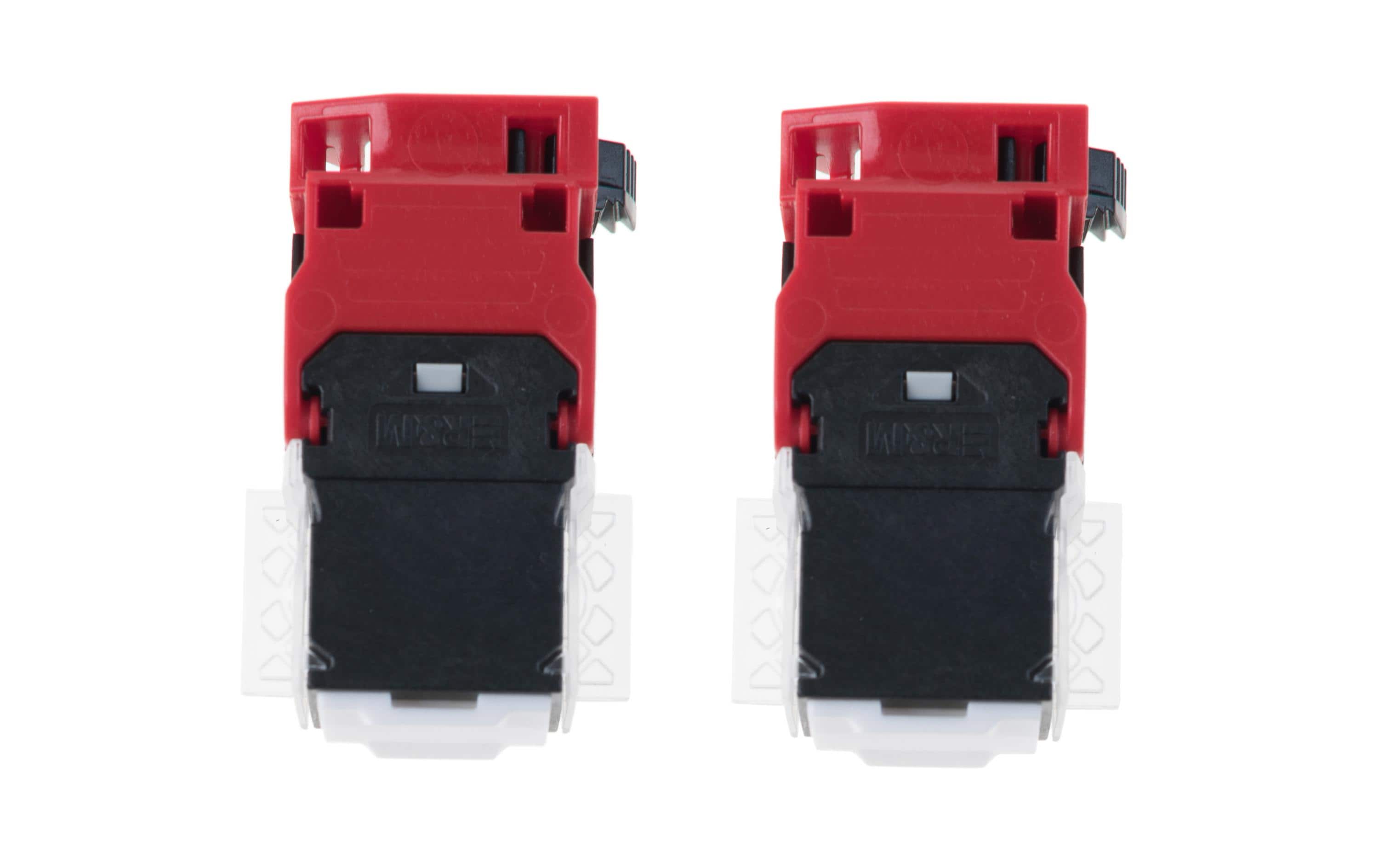 Feller EDIZIOdue Netzwerkdose UP 2x RJ45 Kat. 6A ungeschirmt Feller EDIZIOdue Netzwerkdose UP 2x RJ45 Kat. 6A ungeschirmt