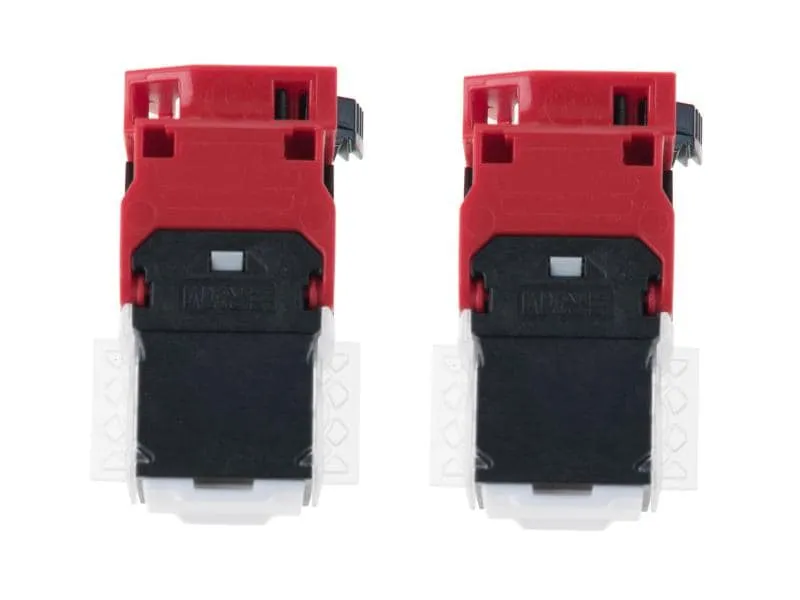 Feller EDIZIOdue Netzwerkdose UP 2x RJ45 Kat. 6A ungeschirmt Feller EDIZIOdue Netzwerkdose UP 2x RJ45 Kat. 6A ungeschirmt