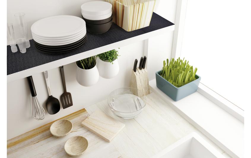 d-c-fix Küchenmatte 50 x 150 cm, Schwarz