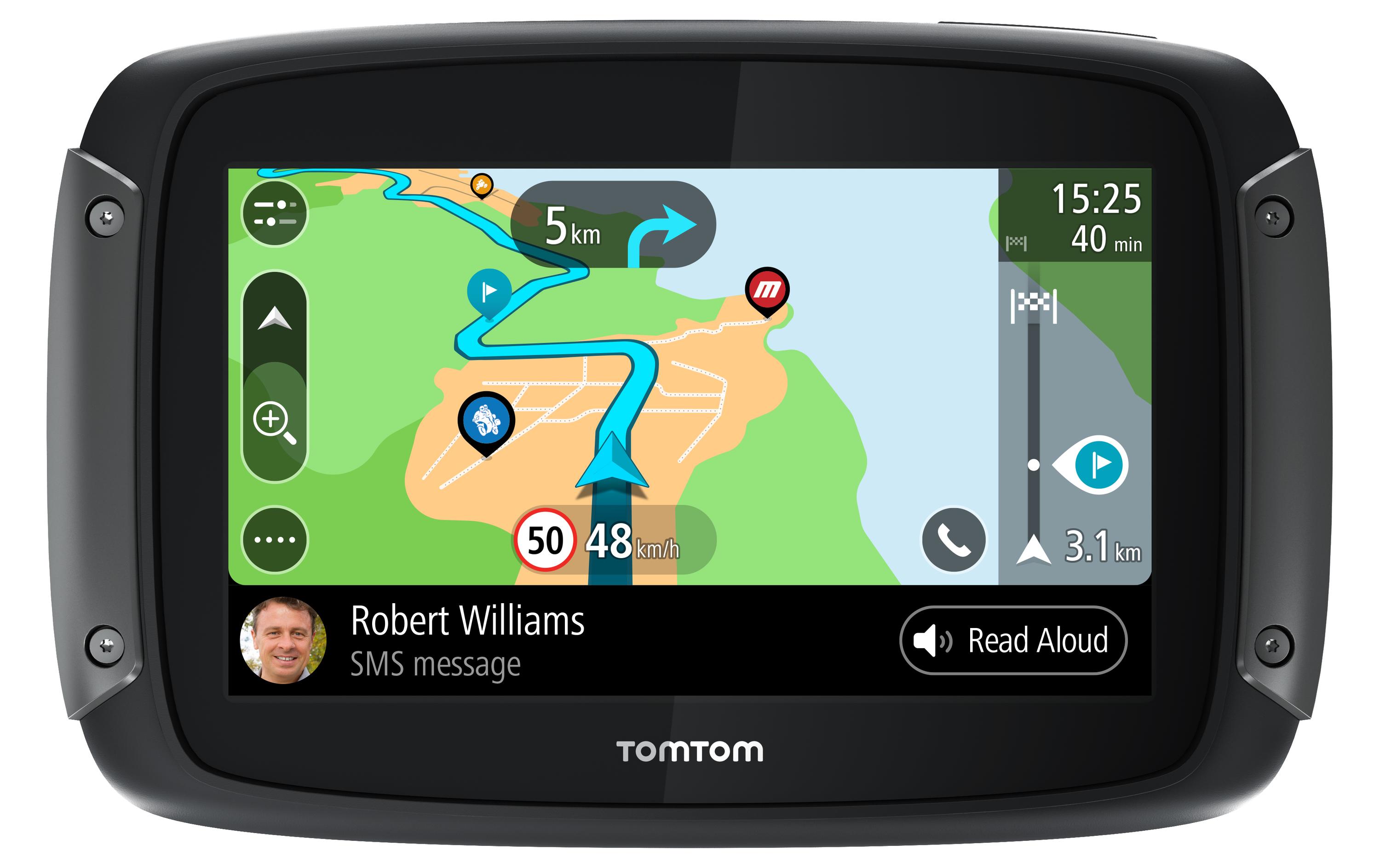 TomTom Navigationsgerät Rider 550 World TomTom Navigationsgerät Rider 550 World