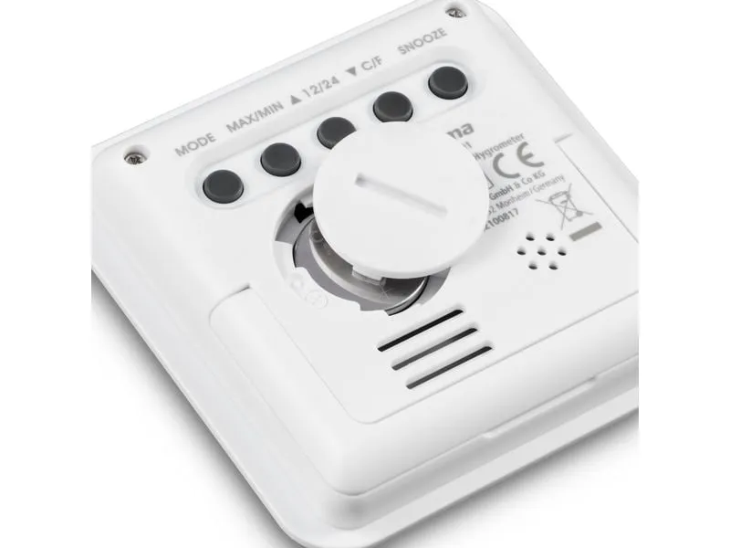 Hama Borneo Thermo-Hygrometer digital für innen weiss Hama Borneo Thermo-Hygrometer digital für innen weiss