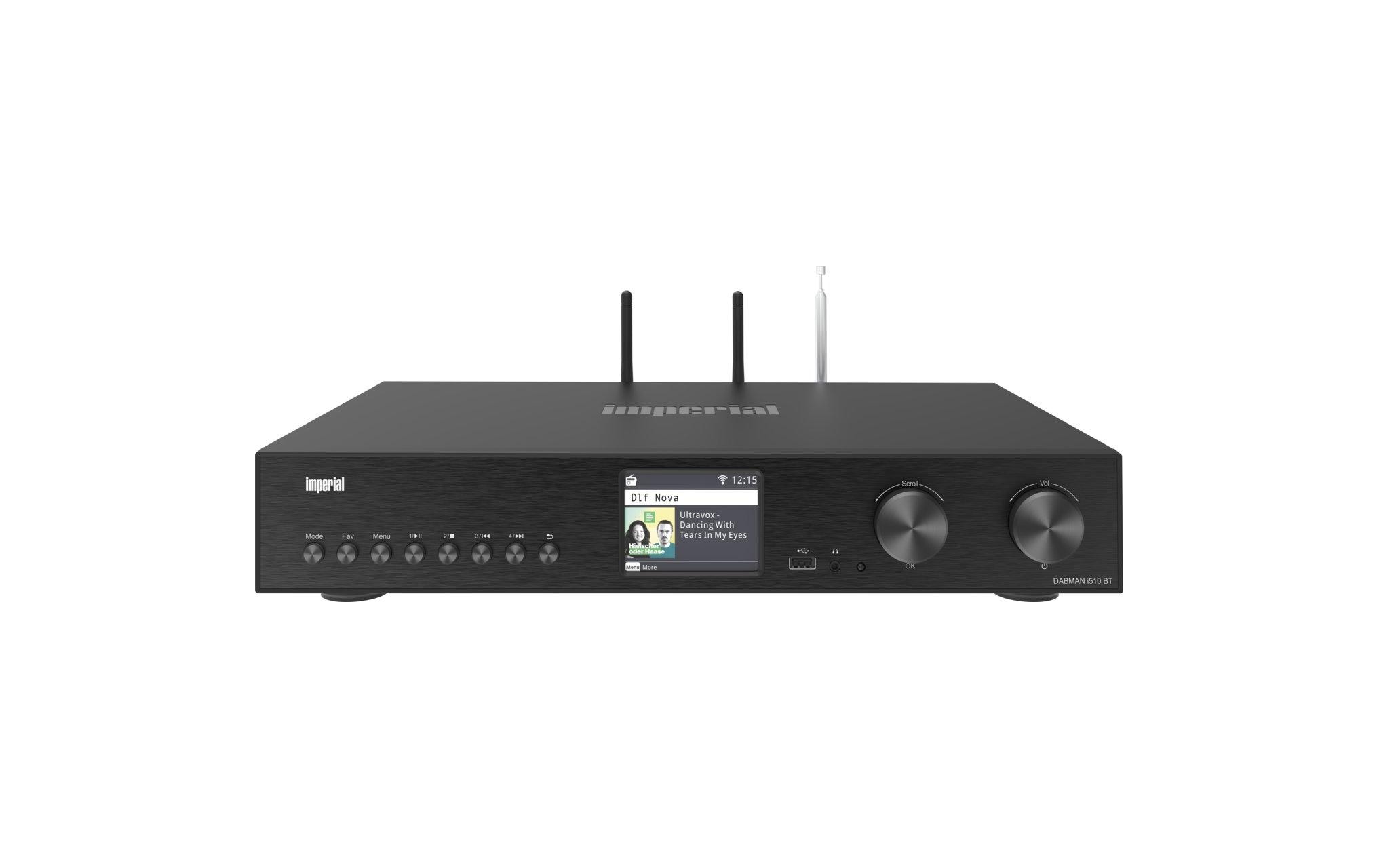 Imperial Netzwerk-Audioplayer DABMAN i510 BT Schwarz