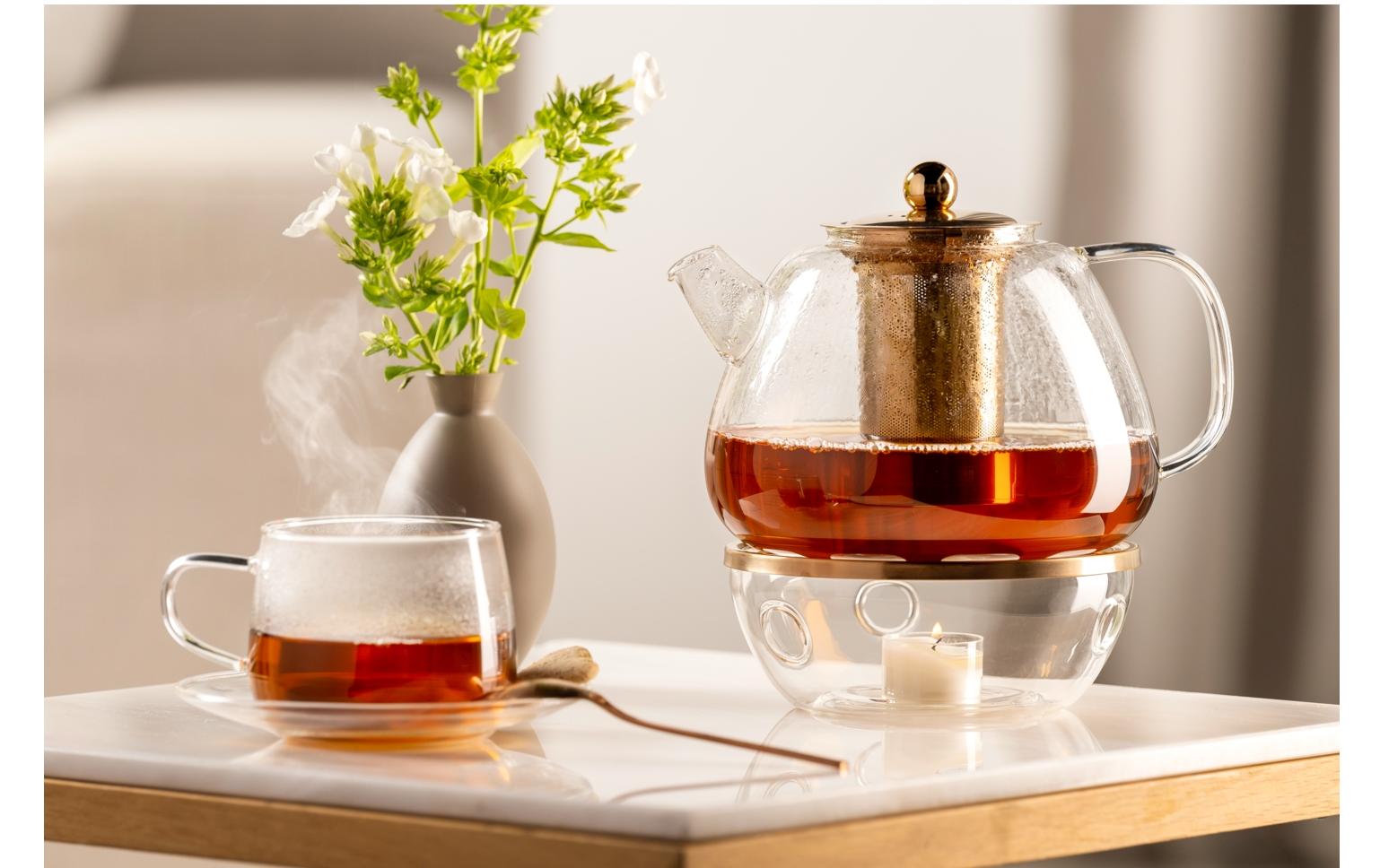 Leonardo Teekanne Tè per te 1.5 l, Transparent