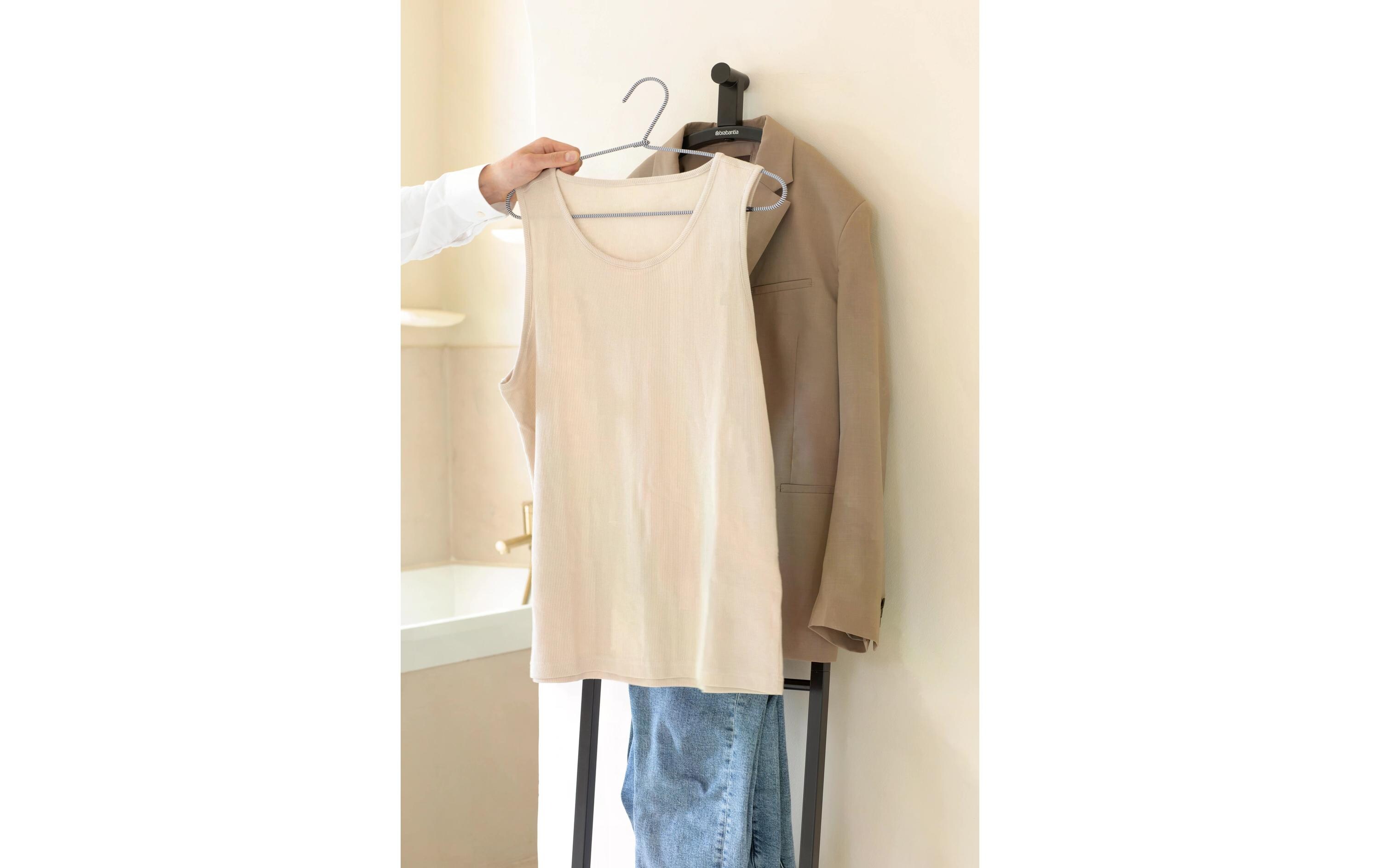 Brabantia Garderobenständer Dressboy Schwarz/Weiss