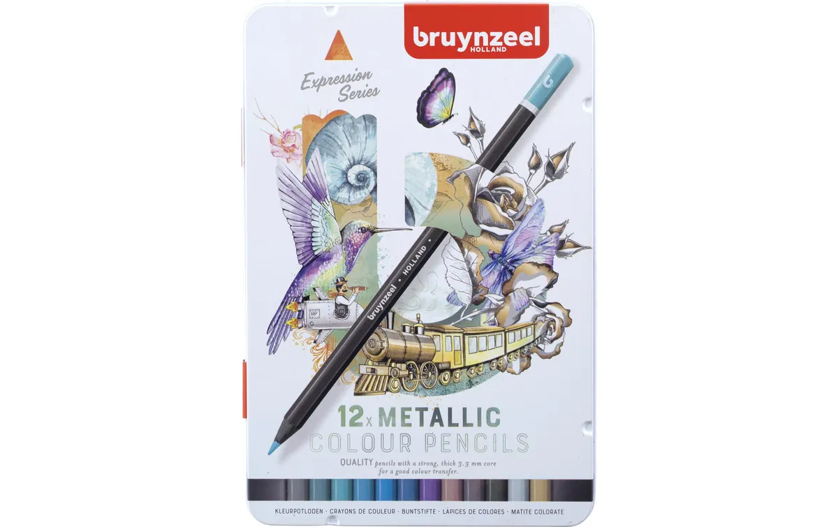Bruynzeel Farbstifte Metallic 12 Stück Bruynzeel Farbstifte Metallic 12 Stück