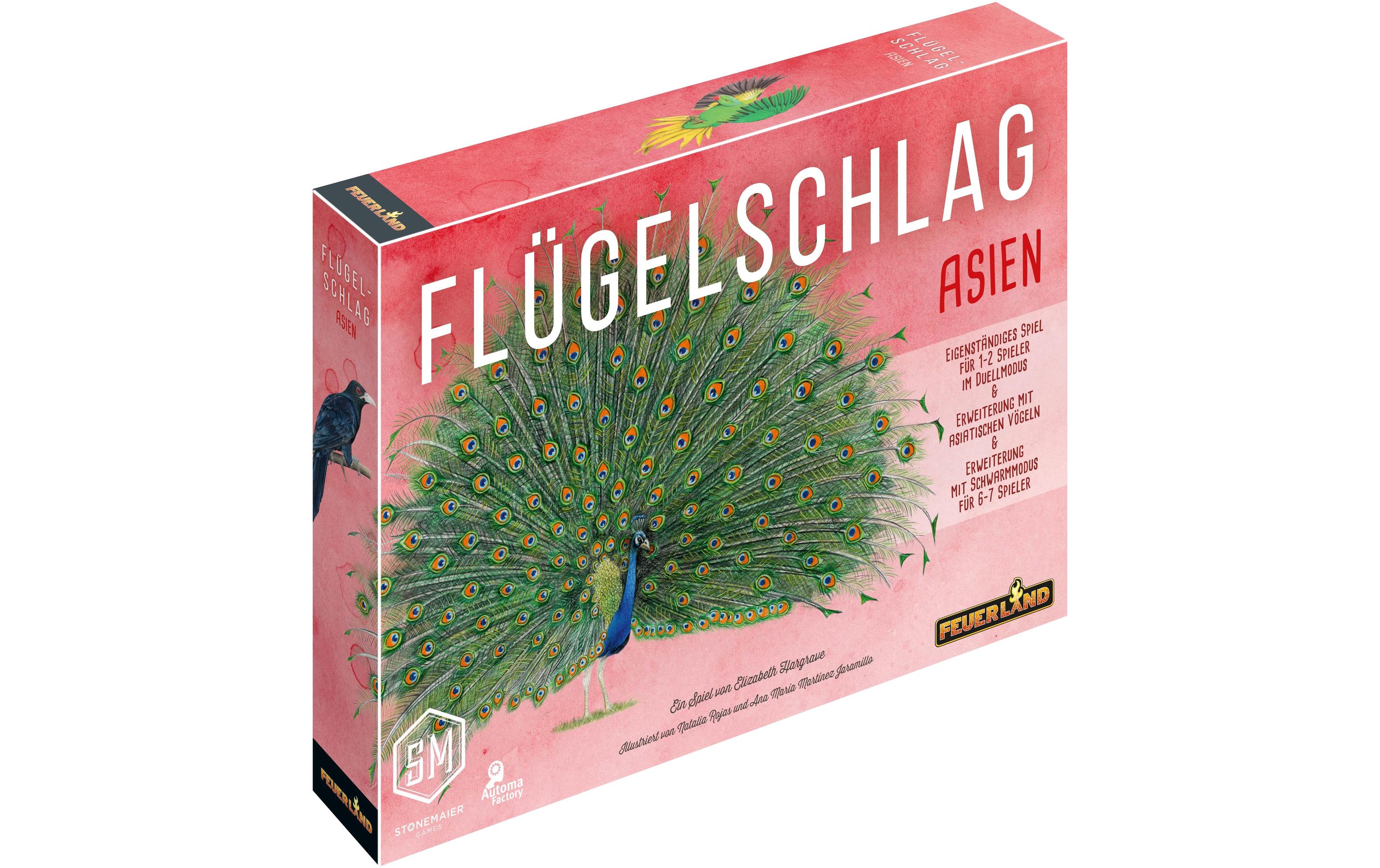 Feuerland Kennerspiel Flügelschlag: Asien-Erweiterung Feuerland Kennerspiel Flügelschlag: Asien-Erweiterung