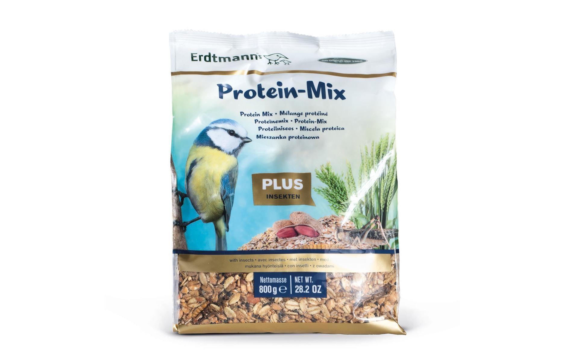 Erdtmann Vogelfutter Protein-Mix Plus, 800 g