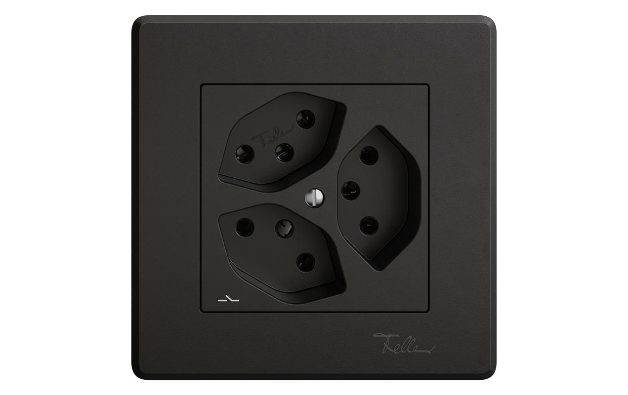 Feller EDIZIOliv Steckdose UP T13 3/1xT13 Feller EDIZIOliv Steckdose UP T13 3/1xT13