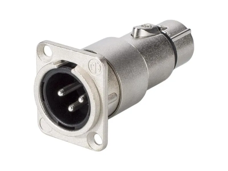 Neutrik Audio-Adapter NA3MDF XLR 3 Pole, male - XLR 3 Pole, female