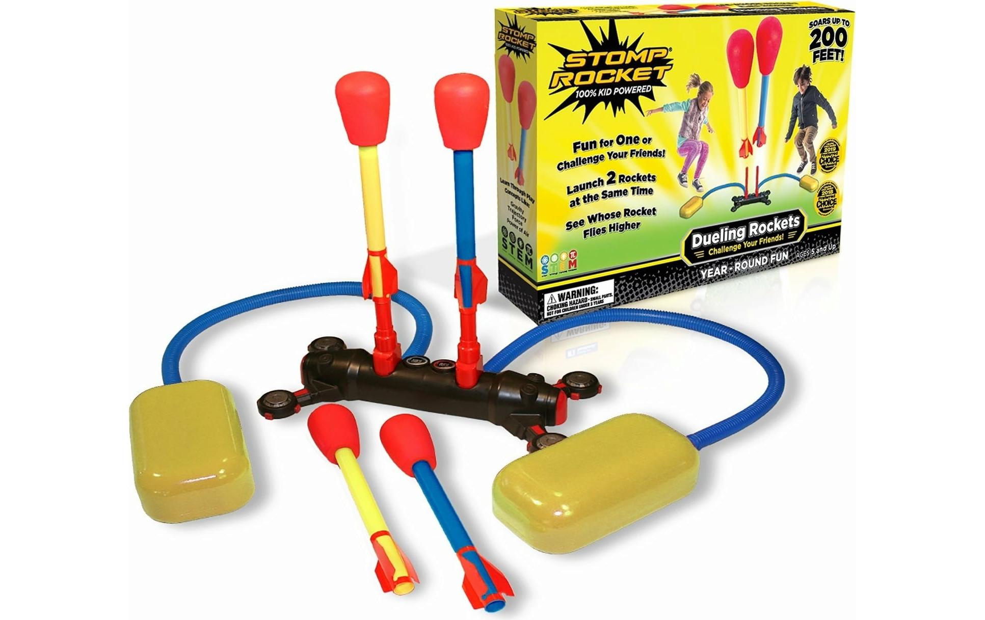 Stomp Rocket Gartenspielgerät Stomp Rocket Duell