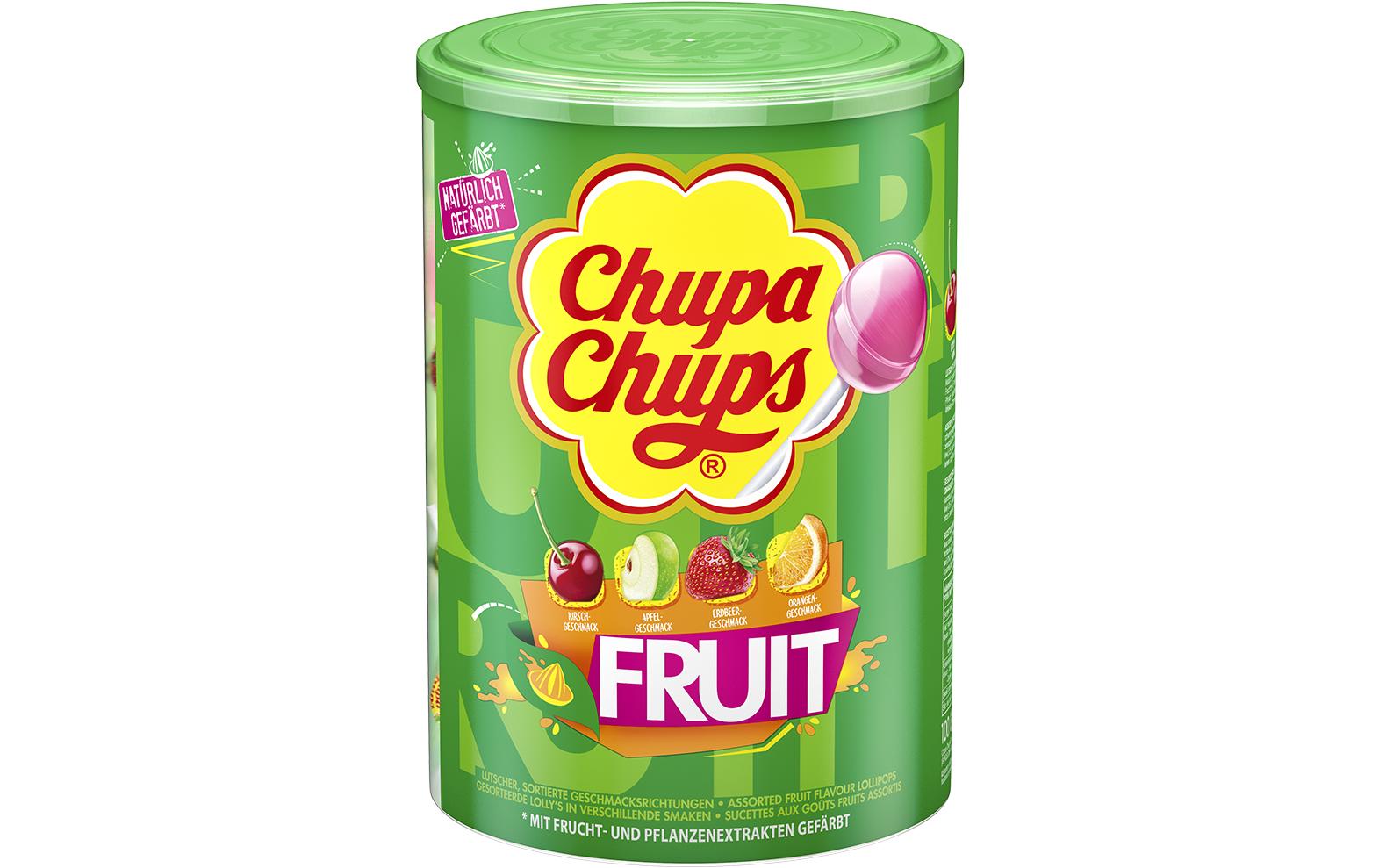 Chupa Chups Lollipop Frucht 100 Stück Chupa Chups Lollipop Frucht 100 Stück