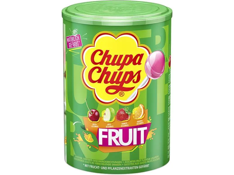 Chupa Chups Lollipop Frucht 100 Stück Chupa Chups Lollipop Frucht 100 Stück