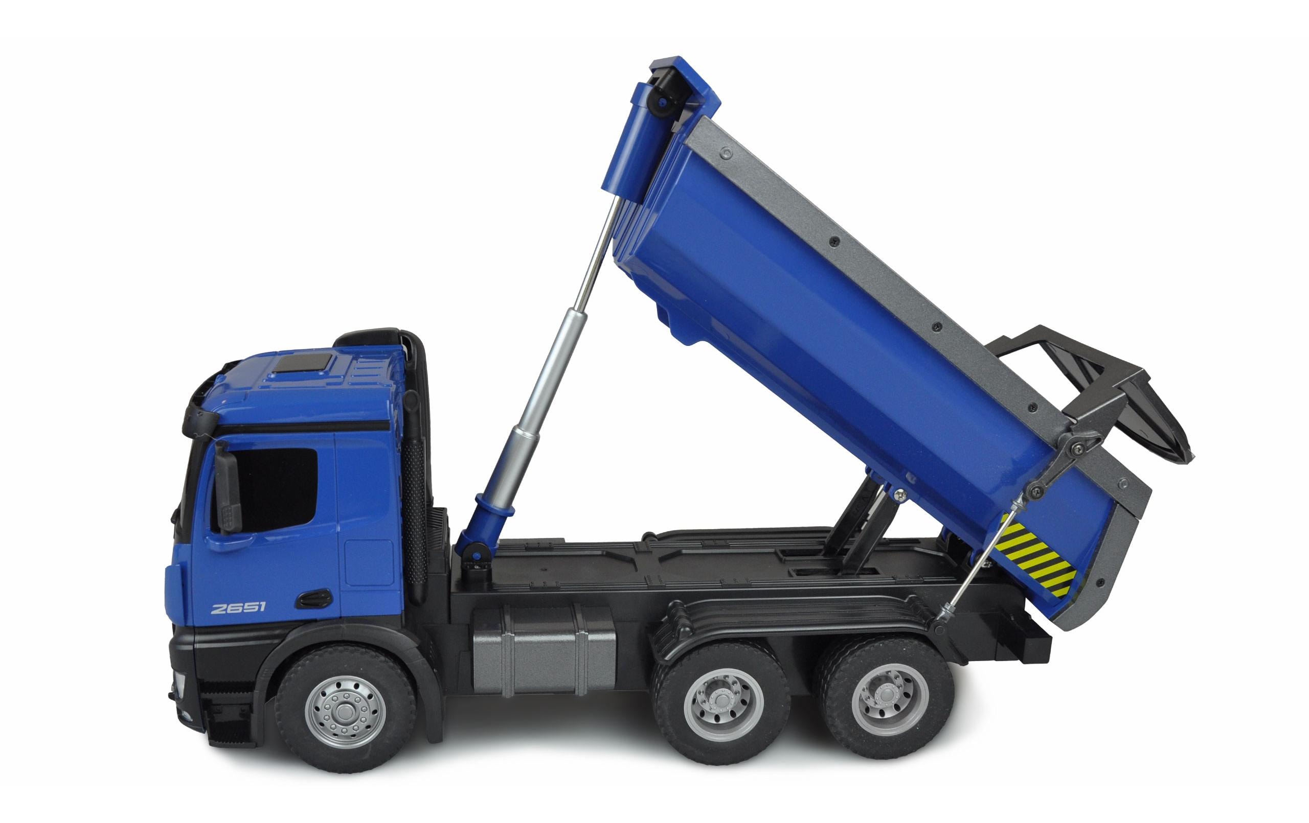 Amewi Lastwagen Mercedes-Benz Arocs 6x4, Blau 1:18, RTR