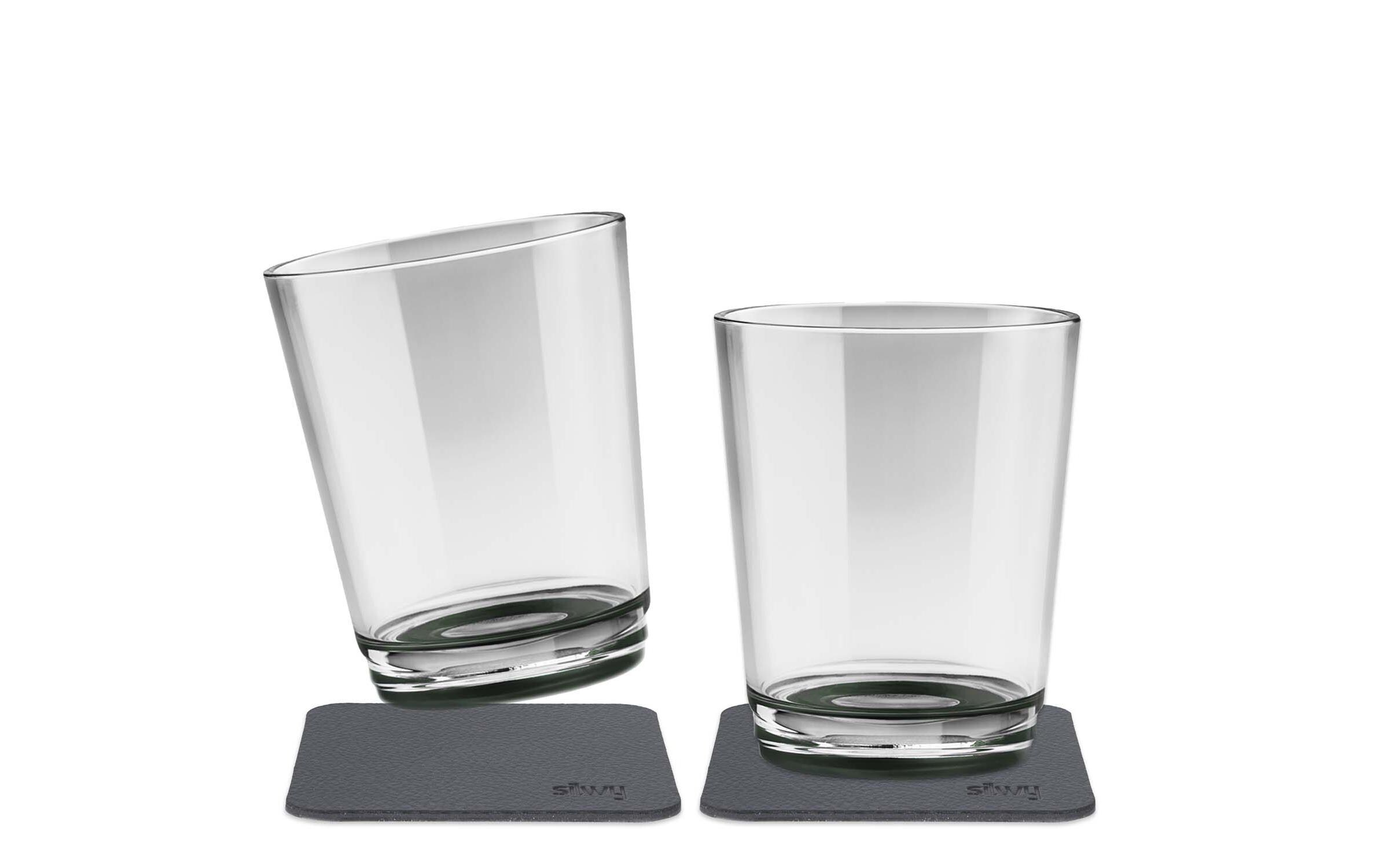 Silwy Outdoor-Becher Pearl Grey 2er-Set magnetisch 2.5 dl Silwy Outdoor-Becher Pearl Grey 2er-Set magnetisch 2.5 dl